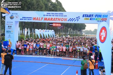 BINH DUONG NEW CITY HALF MARATHON 2024 - Ảnh #1738420