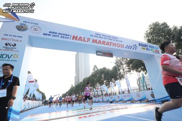 BINH DUONG NEW CITY HALF MARATHON 2024 - Ảnh #1821738