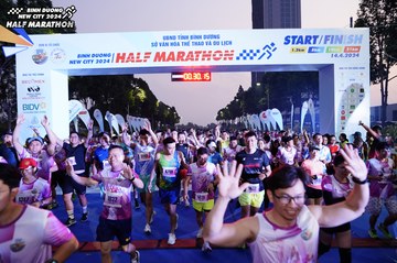 BINH DUONG NEW CITY HALF MARATHON 2024 - Ảnh #1737367