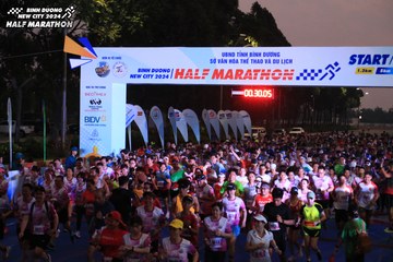 BINH DUONG NEW CITY HALF MARATHON 2024 - Ảnh #1737939