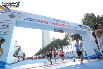 BINH DUONG NEW CITY HALF MARATHON 2024 - Ảnh #1820442