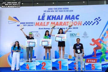 BINH DUONG NEW CITY HALF MARATHON 2024 - Ảnh #1790566