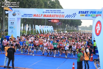 BINH DUONG NEW CITY HALF MARATHON 2024 - Ảnh #1738423