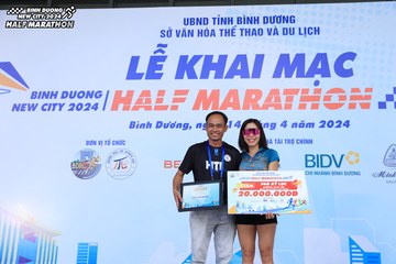 BINH DUONG NEW CITY HALF MARATHON 2024 - Ảnh #1790637