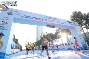 BINH DUONG NEW CITY HALF MARATHON 2024 - Ảnh #1820657
