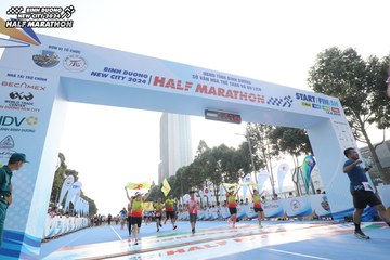 BINH DUONG NEW CITY HALF MARATHON 2024 - Ảnh #1821667