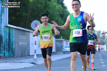 BINH DUONG NEW CITY HALF MARATHON 2024 - Ảnh #1764146