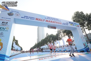 BINH DUONG NEW CITY HALF MARATHON 2024 - Ảnh #1821295