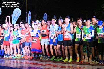 BINH DUONG NEW CITY HALF MARATHON 2024 - Ảnh #1737410