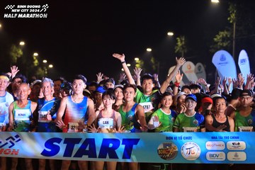 BINH DUONG NEW CITY HALF MARATHON 2024 - Ảnh #1737623