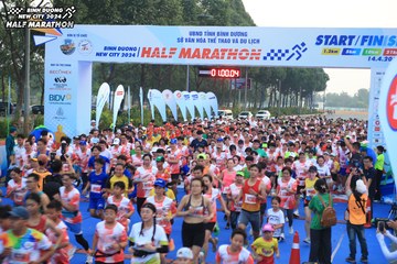 BINH DUONG NEW CITY HALF MARATHON 2024 - Ảnh #1738438