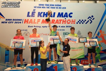 BINH DUONG NEW CITY HALF MARATHON 2024 - Ảnh #1737291