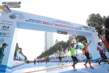 BINH DUONG NEW CITY HALF MARATHON 2024 - Ảnh #1821704