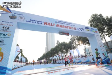 BINH DUONG NEW CITY HALF MARATHON 2024 - Ảnh #1821035