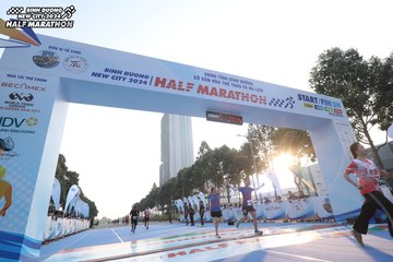 BINH DUONG NEW CITY HALF MARATHON 2024 - Ảnh #1819905