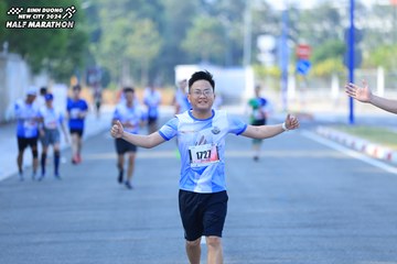 BINH DUONG NEW CITY HALF MARATHON 2024 - Ảnh #1770367