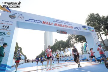 BINH DUONG NEW CITY HALF MARATHON 2024 - Ảnh #1821695