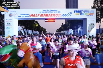 BINH DUONG NEW CITY HALF MARATHON 2024 - Ảnh #1737357
