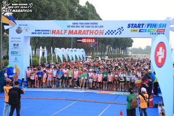 BINH DUONG NEW CITY HALF MARATHON 2024 - Ảnh #1738416