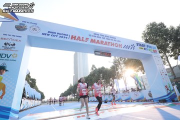 BINH DUONG NEW CITY HALF MARATHON 2024 - Ảnh #1820294
