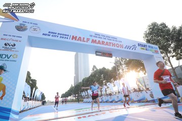 BINH DUONG NEW CITY HALF MARATHON 2024 - Ảnh #1819635