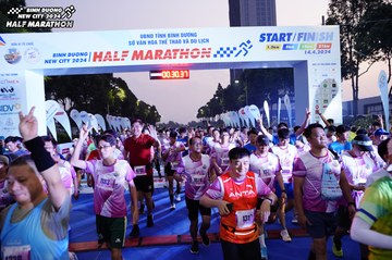 BINH DUONG NEW CITY HALF MARATHON 2024 - Ảnh #1737388