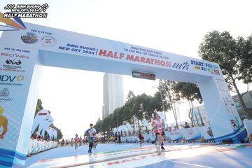 BINH DUONG NEW CITY HALF MARATHON 2024 - Ảnh #1821255