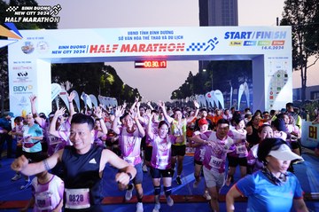BINH DUONG NEW CITY HALF MARATHON 2024 - Ảnh #1737368