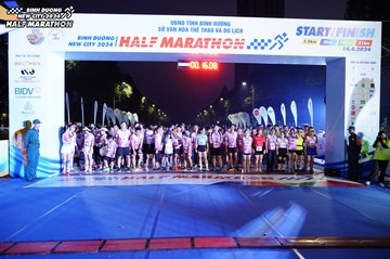 BINH DUONG NEW CITY HALF MARATHON 2024 - Ảnh #1737341