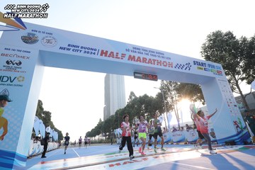 BINH DUONG NEW CITY HALF MARATHON 2024 - Ảnh #1820154
