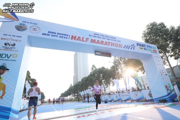 BINH DUONG NEW CITY HALF MARATHON 2024 - Ảnh #1820366