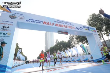 BINH DUONG NEW CITY HALF MARATHON 2024 - Ảnh #1821767