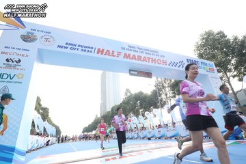BINH DUONG NEW CITY HALF MARATHON 2024 - Ảnh #1822165
