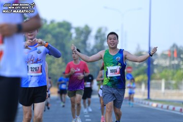 BINH DUONG NEW CITY HALF MARATHON 2024 - Ảnh #1766612