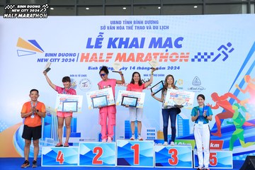 BINH DUONG NEW CITY HALF MARATHON 2024 - Ảnh #1790573