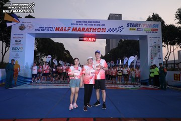 BINH DUONG NEW CITY HALF MARATHON 2024 - Ảnh #1738021