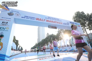 BINH DUONG NEW CITY HALF MARATHON 2024 - Ảnh #1820626