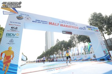 BINH DUONG NEW CITY HALF MARATHON 2024 - Ảnh #1818838