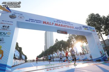 BINH DUONG NEW CITY HALF MARATHON 2024 - Ảnh #1819987
