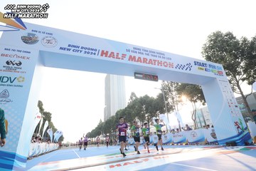 BINH DUONG NEW CITY HALF MARATHON 2024 - Ảnh #1820847