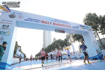 BINH DUONG NEW CITY HALF MARATHON 2024 - Ảnh #1821689