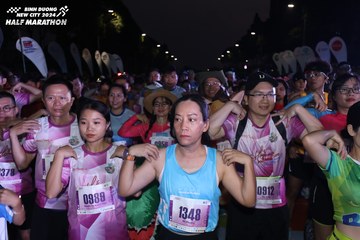 BINH DUONG NEW CITY HALF MARATHON 2024 - Ảnh #1737907