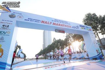BINH DUONG NEW CITY HALF MARATHON 2024 - Ảnh #1819527