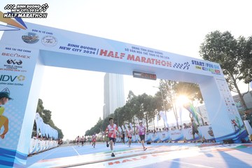 BINH DUONG NEW CITY HALF MARATHON 2024 - Ảnh #1820405