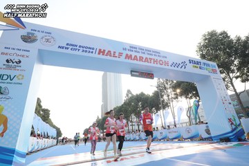 BINH DUONG NEW CITY HALF MARATHON 2024 - Ảnh #1821521