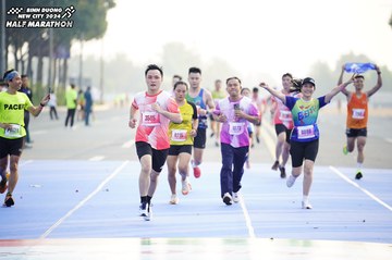 BINH DUONG NEW CITY HALF MARATHON 2024 - Ảnh #1758559