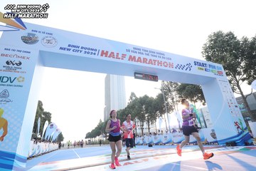 BINH DUONG NEW CITY HALF MARATHON 2024 - Ảnh #1819857