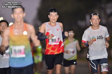 BINH DUONG NEW CITY HALF MARATHON 2024 - Ảnh #1756446