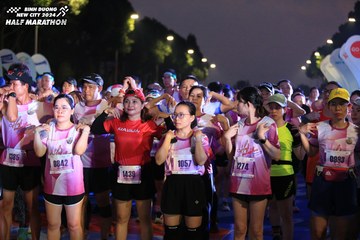 BINH DUONG NEW CITY HALF MARATHON 2024 - Ảnh #1737989