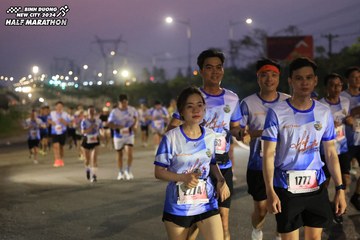 BINH DUONG NEW CITY HALF MARATHON 2024 - Ảnh #1741382